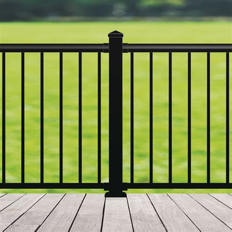 metal posts for deck railing